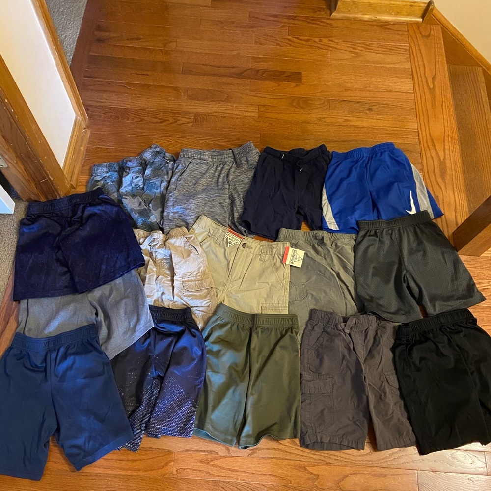 15 pairs of boy shorts.